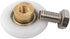 Shower Door Rollers Runners Wheels Replacement Part Bathroom Glass Door Runner Sliding Shower Door Roller Wheel 19mm x 5mm 4 Sets...