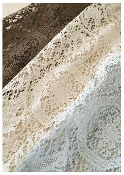 Heritage Lace Medallion 14-Inch by 72-Inch Runner, Blue Haze...