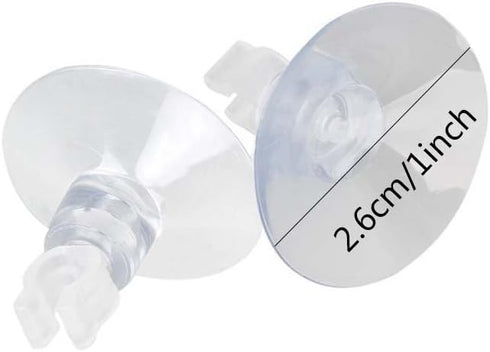 Saim 50-feet Aquarium Airline Tubing with 10 Pcs Clear Suction Cups...