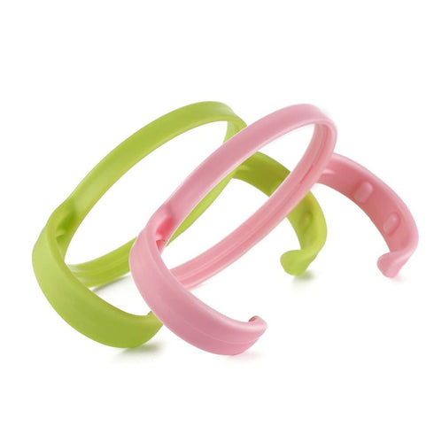 Bottle Handles Grips Compatible for Comotomo Feeding Baby Bottles (Set of 4, 2 Pink + 2 Green)...