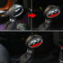 GTINTHEBOX JCW Style ABS Shift Knob Automatic Trans Trim Badge Covers for Mini Cooper/Cooper S Hardtop (F56), Hardtop 4-Door (F55), Convertible (F...