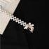 Pearl Belt for Wedding Dress Butterfly Rhinestone Belts for Dresses Gold Butterfly Chain Belt for Bridal Bridesmaid Elastic Decorative Waist Belts...