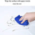 CiCiwind Contact Paper Clear Glossy Self Adhesive Film Covering Removable Protective Film Contact Paper Shelf Drawer Liner Transfer Tape Roll 17.7...