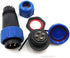 SP21 2Pin-12Pin Power Cable Connector,Panel Mount Connector Waterproof Plug Socket for Electricity Lighting and Medica (4Pin)...