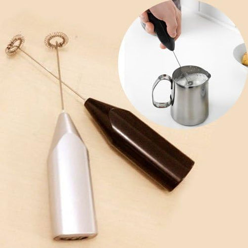 Coffee Milk Frother Cream Foamer Cappucino Hand-held Electric Mixer Blender 510...