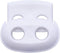 DYZD Plastic Cord Locks Spring Toggle Stopper Double Hole Cord Locks for Drawstring,Clothing, Shoelaces, Backpack, Lanyard(White 20PCS)...