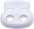 DYZD Plastic Cord Locks Spring Toggle Stopper Double Hole Cord Locks for Drawstring,Clothing, Shoelaces, Backpack, Lanyard(White 20PCS)...