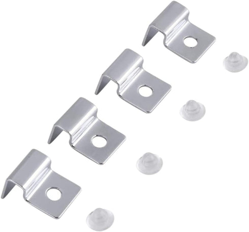 4pcs Aquarium lid Clips Glass Aquarium Fish Tank Accessories Aquarium Cover Support Aquarium Cover Clip Aquarium Clips Acrylic Aquarium Glass Hold...