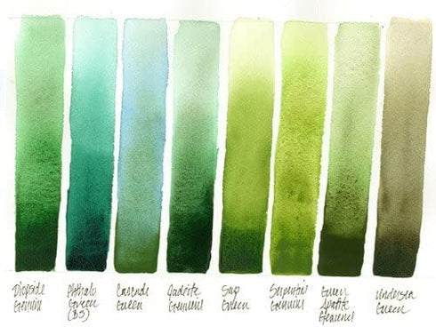 DANIEL SMITH 284600142 Extra Fine Watercolor 15ml Paint Tube, Cascade Green, 0.5 Fl Oz (Pack of 1)...