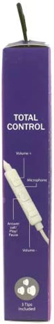 Magnavox MHP4857-WH Ear Buds with Microphone in White | Available in Black & White | Ear Buds Wired with Microphone| Extra Value Comfort Stereo Ea...