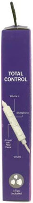 Magnavox MHP4857-WH Ear Buds with Microphone in White | Available in Black & White | Ear Buds Wired with Microphone| Extra Value Comfort Stereo Ea...