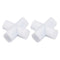 YOKIVE 2 Pcs Magnetic Stir Bar, PTFE Coated Cross Type Stirrer | Great for Lab Liquid Solution Stirring Mixing Spinning(White, 0.79-Inch)...