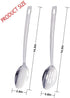 14.5 INCHES Long Handle Stainless Steel Serving Spoon Slotted Spoons Cooking Spoon Kitchen Spoon(Set of 2)...