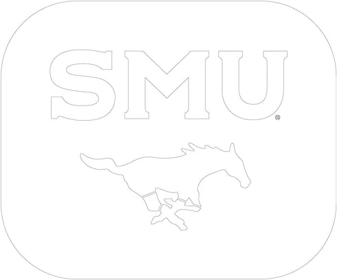 SMU Mustang Curbee Stencil - SMUOOS-601...