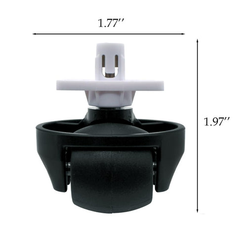 Replacement Vacuum Cleaner Parts Front Caster Wheel Replacement Compatible with Roborock S4 S6 S6 Pure S5 MAX S6 MAX V E4 S7 Vacuum Cleaner Robot...