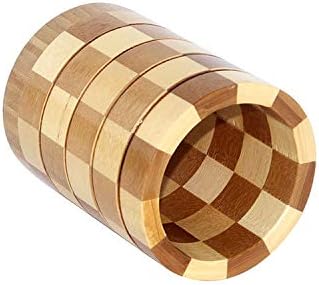 Bamboo Kitchen Tool Holder, Round Shaped Bamboo Kitchen Utensil Holder and Organizer...
