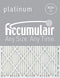 Accumulair Platinum 14x20x1 (13.75x19.75) MERV 11 Air Filter/Furnace Filters (4 pack)...