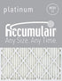 Accumulair Platinum 14x20x1 (13.75x19.75) MERV 11 Air Filter/Furnace Filters (4 pack)...