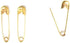 1000 pcs Exquisite Small 19mm Gold Tone Metal Clothing Accessories Trimming Fastening Safety Pins (Gold, 1000pcs)...