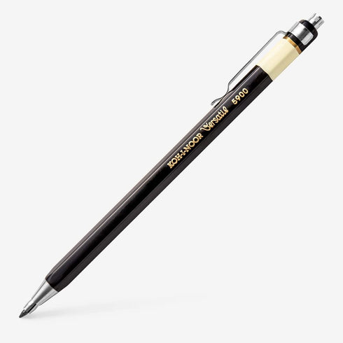 Koh-I-Noor : Mechanical Clutch Pencil Leadholder for 2mm Leads 5900 Black...