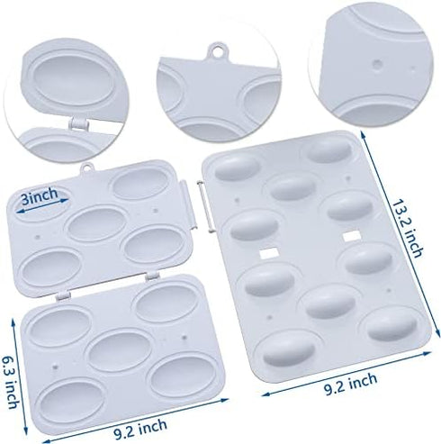 Kofte Meatball Maker Press Mold 5 In 1 Set, 3 Steps Easily To Make Pro Kubba Rollers 3inch X 2inch With Hook Holes...