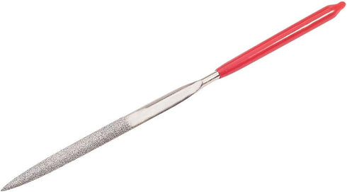 Utoolmart Diamond Needle File, Mini Diamond Needle File Set, 3mm x 140mm Half Round Files Tools, 150 Grits Small Tip Files, for Metal Glass Stone ...