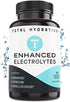 Electrolyte Capsules, Low Carb Natural Replacement Rehydration Salts with Magnesium, Zinc, Calcium, & Sodium (100ct)...