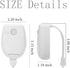 Toilet Light with Motion Detection White Sensor LED Bathroom Toilet Bowl Light...