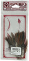 Zucker™ Strung Rooster Furnace Hackle Feathers - 4-6" - Natural...