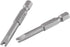 5 Pcs 1/4" Hex Shank Alloy Steel U Shape Magnatic Screwdriver Drill Bits Set Spanner Screwdriver Bits U4 U5 U6 U7 U8 50MM Length...
