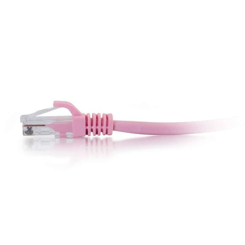C2G/Cables to Go 04043 Cat6 Snagless Unshielded (UTP) Network Patch Cable, Pink (1 Foot/0.30 Meters)...