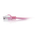 C2G/Cables to Go 04043 Cat6 Snagless Unshielded (UTP) Network Patch Cable, Pink (1 Foot/0.30 Meters)...