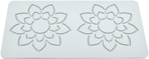 3D Hollow Leaf Fondant Lace Mold, Multi Leaves Flower Shapes Silicone Lace Mould for Cake Decorating Molds Fondant Impression Mat for Chocolate Su...