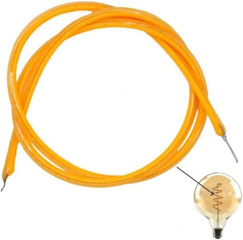 Warm Edison Bulb LED Filament Lamp Parts Flexible Filament 130mm 300mm Edison Bulb 3v Cob LED Filament LED Bead Diodes Light Led Filament (300mm-w...