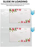 Recipe Card Protectors, Refill Sheets for 3 Ring Binders, Recipe Book Pocket Page Sheet Protectors, Holds 4 x 6-inch pockets, 4 Cards Per Sheet, C...