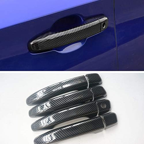 New Door Handle Cover Protector Trim for Honda Accord 10th 2018 2019 2020 2021 2022 (Carbon Fiber Print)...