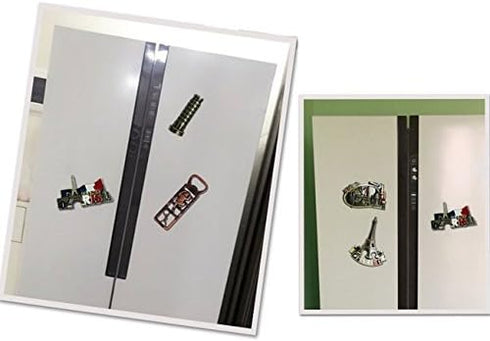 Multi-Use San Francisco Refrigerators Magnets Bottle Opener DIY Personalized for Fridge Door Whiteboard Magnetic Map Magnetic Screen Door Bulletin...