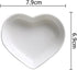 Heart-shaped Multipurpose Ceramic Sauce Dish Seasoning Dishes Sushi Dipping Bowl Appetizer Plates Serving Dish Saucers Bowl(Set of 4)...