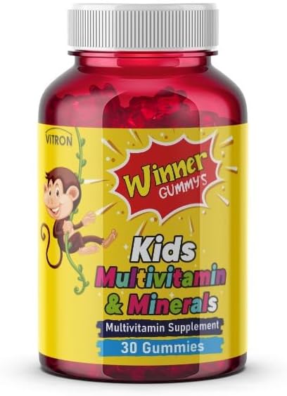 Kids Multivitamin and Mineral Supplement Gummies for Kids, All-Natural I 30 Count (1 Pack)...