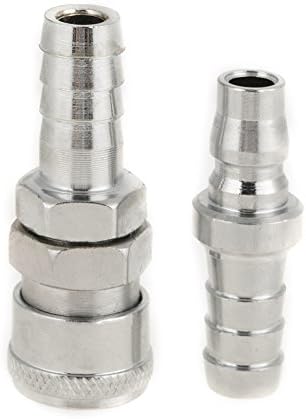 8pcs BSP 1/2" Air Hose Coupler Pneumatic Plug Socket Air Compressor Hose Quick Connector Set...