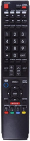 Replacement Remote Controller for LC-50LE650U LC-80LE650 RRMCGA840WJSA LC-70LE732U GA890WJSA Sharp Aquos Smart LED 3D HDTV...