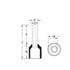 Black Wire Ferrule Connectors- 1000PCS 18AWG 1.0mm² Crimp Pin Cord End Terminals....