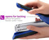 PaperPro - 1116 - inPOWER+ 28 Premium Stapler with Built-in Staple Remover, 28 Sheets, Full-Strip, Blue/Silver...