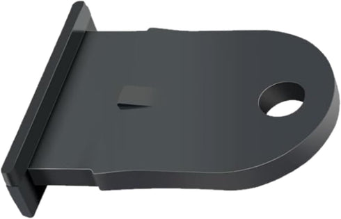 Outdoor Resin Shed Hasp Latch, Bolt Latch, Replacement for The Rubbermaid Outdoor Resin Shed Hasp Latch, Black Solid Core Plastic 1 Pcs...