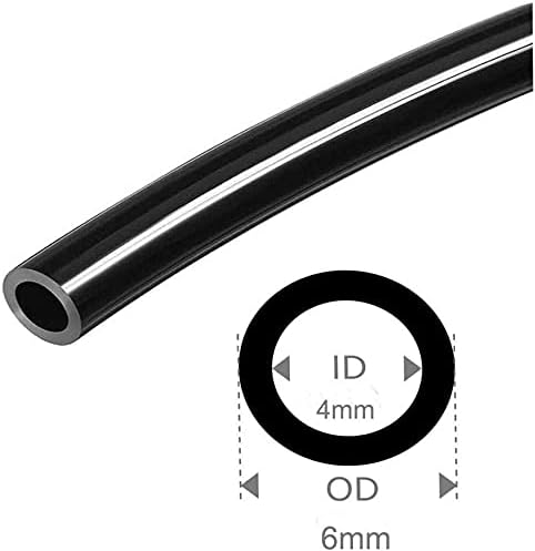 50 FT Pneumatic Air line, 1/4 Od Nylon Tubing,Air Line 1/4 inch OD,1/4 Air Line,15 Meters Air Brake Tubing Nylon Air Hose for Air Brake System Or ...