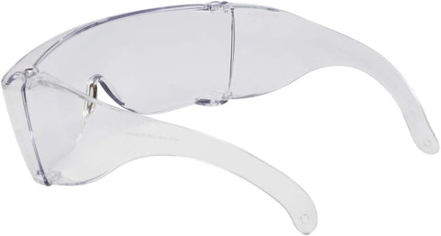 Calabria 3000 Large Fit Over Safety Glasses Fitover Prescription Eyewear Clear Men Women Wrap Around Tint Anti Scratch Glare...