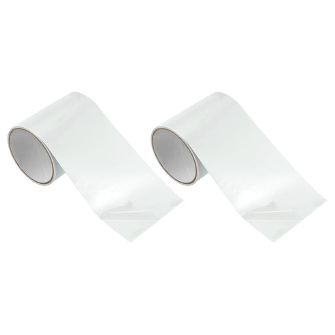 PATIKIL Waterproof Patch Seal Tape 4 in x 5 Ft, 2 Pack PVC Leak Proof Repair Tape Instant Sealing for HVAC Ducts, Roof Crack, Hoses Pipes, Awning,...