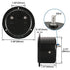 Baomain DC 30V Round Voltmeter Voltage Meter 65C5 Gauge Analog Panel Class 2.5 CE...