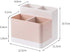 Detachable 4 Compartment Desk Organizer, Card/Pen/Pencil/Mobile Phone/Remote Control Container Holder for Cosmetics Desk Office Storage Skin Care ...