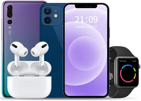 Qi Wireless Fast Charging Stand 3 in 1 Fast Wireless Charger Compatible with Multi-Devices W/Wall Connector...